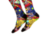 Smartwool Drop In Print Crew Sock - Womens, Multi Color, Medium, SW010521150M