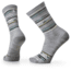Smartwool Everyday Zig Zag Valley Crew Socks, Light Gray, Medium, SW0019980391-M