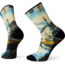 Smartwool Hike Light Cushion Mountain Print Crew Socks - Mens, G61 Mist Blue, Extra Large, SW001617G61XL