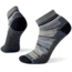 Smartwool Hike Light Cushion Pattern Ankle Socks, Lunar Gray, Extra Large, SW001612E471-XL