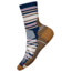 Smartwool Hike Light Cushion Stitch Stripe Mid Crew Socks - Womens, Deep Navy, Medium, SW0015770921-M