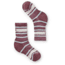 Smartwool Hike Light Cushion Striped Crew Socks - Kids, Argyle Purple, Medium, SW001693J191-M