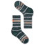 Smartwool Hike Light Cushion Striped Crew Socks - Kids, Dark Sage, Medium, SW001693G511-M