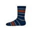 Smartwool Hike Light Cushion Striped Crew Socks - Kids, Deep Navy, Medium, SW0016930921-M