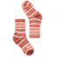 Smartwool Hike Light Cushion Striped Crew Socks - Kids, Dusty Cedar, Medium, SW001693J981-M