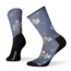Smartwool Hike Light Under The Stars Print Crew Socks - Womens, Dark Blue Steel, Small, SW001398292-S