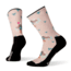 Smartwool Hike Light Under The Stars Print Crew Socks - Womens, Light Gray, Medium, SW001398039-M
