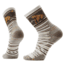 Smartwool Hike Targeted Cushion Bear Stripe Mid Crew Socks - Mens, Ash, Large, SW002880069100L000