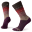 Smartwool Hike Ultra Light Sulawesi Crew Socks - Womens, Bordeaux, Medium, SW004033590-M
