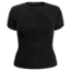 Smartwool Intraknit Active Short Sleeve - Womens, Black, Extra Small, SW0168690011-001 BLACK-XS