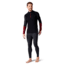 Smartwool Intraknit Merino 200 Colorblock 1/4 Zip - Mens, Black, Medium, SW016454001M