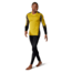 Smartwool Intraknit Merino 200 Colorblock Crew - Mens, Golden Olive, Medium, SW016453G58M