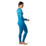 Smartwool Intraknit Merino 200 Pattern Bottom - Womens, Ocean Abyss/Wave Blue Floral Scape, Small, SW016416F34-S