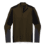 Smartwool Intraknit Merino 250 Thermal Colorblock 1/4 Zip - Mens, Military Olive, Extra Large, SW019298D11-XL