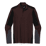 Smartwool Intraknit Merino 250 Thermal Colorblock 1/4 Zip - Mens, Woodsmoke, 2XL, SW019298B84-XXL