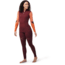 Smartwool Intraknit Thermal Merino Base Layer Colorblock 1/4 Zip - Womens, K17 Black Cherry, Large, SW016456K17L