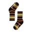 Smartwool Kids Hike Light Striped Crew - Kids, Black, Medium, SW001212001-M