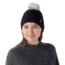 Smartwool Lodge Girl Beanie, Black/Light Gray, One Size, SW0164400071FM