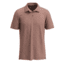 Smartwool Mens Merino Hemp Blend Short Sleeve Polo - Mens, Sable Brown Heather, 2XL, SW016580N211XXL000