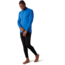 Smartwool Merino 1/4 Zip 150 Baselayer - Men's, Small, Light Alpine Blue, SW016070C31-S