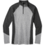 Smartwool Merino 150 Baselayer Colorblock 1/4 Zip - Womens, Light Gray Heather, Small, SW000420545-S