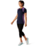 Smartwool Merino 150 Baselayer Colorblock Short Sleeve - Womens, Deep Navy, Extra Small, SW000418092-XS