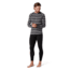 Smartwool Merino 150 Baselayer Long Sleeve - Mens, Iron Stripe, Small, SW016042D48-S