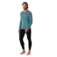 Smartwool Merino 150 Baselayer Long Sleeve - Mens, Pacific Stripe, Large, SW016042D55-L
