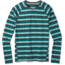 Smartwool Merino 150 Baselayer Long Sleeve - Mens, Pacific Stripe, Large, SW016042D55-L