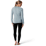 Smartwool Merino 150 Baselayer Long Sleeve - Womens, Wave Blue Stripe, Small, SW015255D53-S