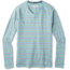 Smartwool Merino 150 Baselayer Long Sleeve - Womens, Wave Blue Stripe, Small, SW015255D53-S