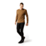 Smartwool Merino 150 Baselayer Pattern Long Sleeve - Mens, Dark Desert Sand, Small, SW016061A57-S