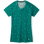 Smartwool Merino 150 Baselayer Print Short Sleeve - Womens, Dark Peacock Cactus Print, Extra Large, SW016161D75-XL