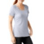 Smartwool Merino 150 Baselayer Short Sleeve - Women's-Pattern Pebble Gray-Small