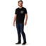 Smartwool Merino 150 Pocket Tee - Mens, Black Stripe, Large, SW015153D82-L