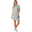 Smartwool Merino 150 Short Sleeve Dress - Womens, Wave Blue Stripe, Extra Small, SW015122D53-XS