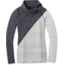 Smartwool Merino 250 Asym Top - Womens, Ash Medallion, Small, SW015109C15-S