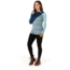 Smartwool Merino 250 Asym Top - Womens, Nile Blue Medallion, Small, SW015109C17-S