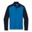 Smartwool Merino 250 Baselayer 1/4 Zip - Mens, Neptune Blue Heather/Deep Navy, Medium, SW016355E64-M