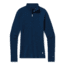 Smartwool Merino 250 Baselayer 1/4 Zip - Womens, Alpine Blue Heather, Small, SW016373B26-S