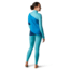 Smartwool Merino 250 Baselayer Colorblock 1/4 Zip - Womens, Ocean Abyss Heather, Extra Large, SW016379E22-XL