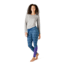 Smartwool Merino 250 Baselayer Colorblock Bottom - Womens, Alpine Blue/Modern Plaid, Extra Small, SW016383F54-AB/MP-XS