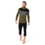 Smartwool Merino 250 Baselayer Colorblock Crew - Mens, Military Olive Heather, Small, SW016353D12-S