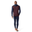 Smartwool Merino 250 Baselayer Hoodie - Mens, Woodsmoke Heather/Deep Navy, Large, SW016359E61-L