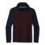 Smartwool Merino 250 Baselayer Hoodie - Mens, Woodsmoke Heather/Deep Navy, Large, SW016359E61-L