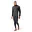 Smartwool Merino 250 Baselayer Pattern 1/4 Zip - Mens, Black Bryan Iguchi Mountains, Large, SW016357F21-L