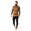 Smartwool Merino 250 Baselayer Pattern 1/4 Zip - Mens, Military Olive Mountain Scape, 2XL, SW016357E29-XXL