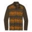 Smartwool Merino 250 Baselayer Pattern 1/4 Zip - Mens, Military Olive Mountain Scape, 2XL, SW016357E29-XXL