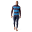Smartwool Merino 250 Baselayer Pattern 1/4 Zip - Mens, Woodsmoke Mountain Scape, 2XL, SW016357E28-XXL