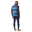 Smartwool Merino 250 Baselayer Pattern 1/4 Zip - Mens, Woodsmoke Mountain Scape, 2XL, SW016357E28-XXL